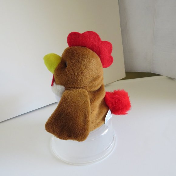 CHICKEN 6" Plush Stuffed Animal Farmhouse brown broody hen - Picture 3 of 9